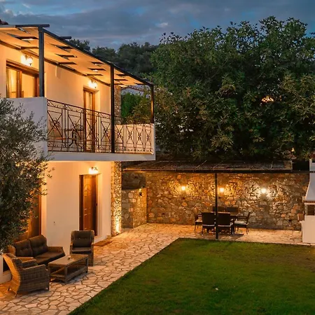 Island Skiathos-stad
