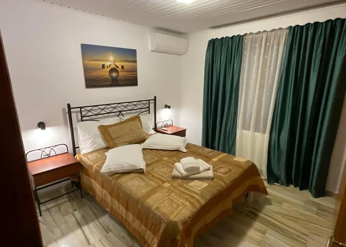 Island Skiathos-stad