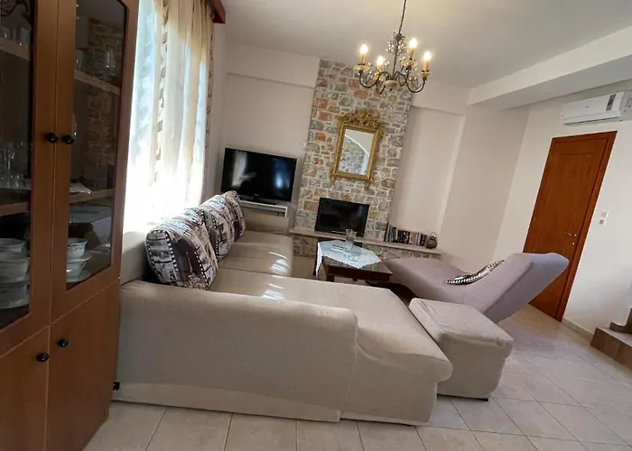 Island Skiathos-stad