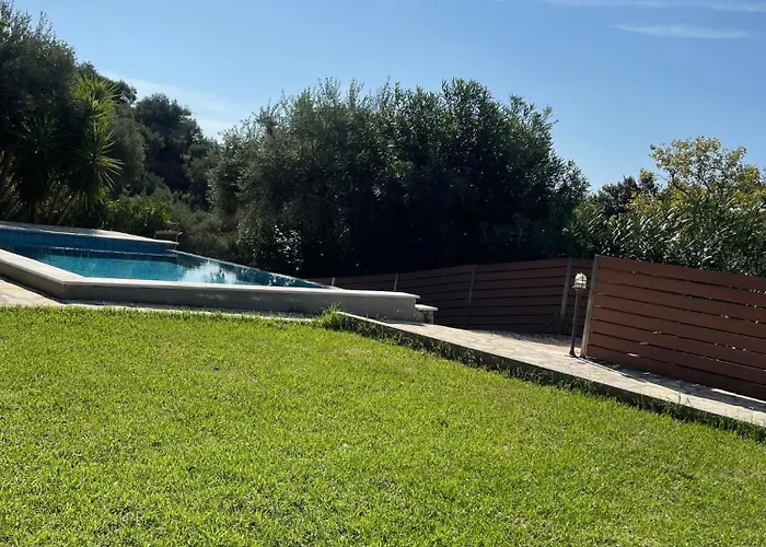 Island Skiathos-stad