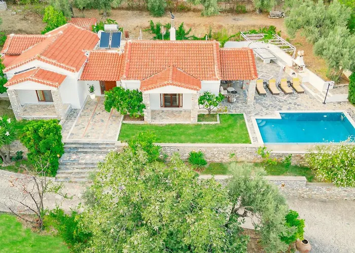 Island Skiathos-stad